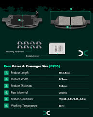 SCITOO slot and chamfer detail to improve ventilation and reduce noise