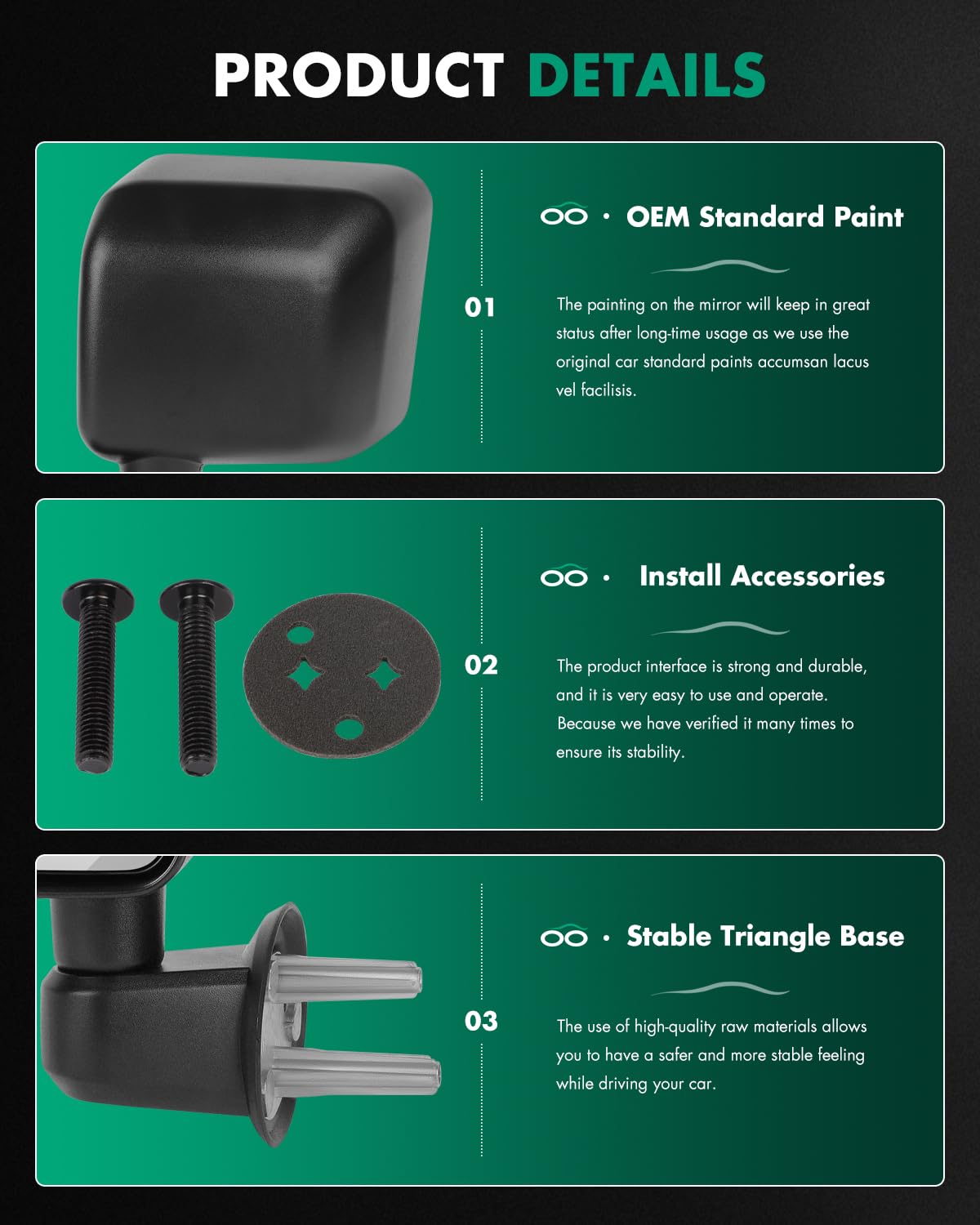 SCITOO detail of manual folding hinge showing durable construction benefit