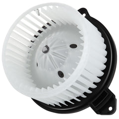 SCITOO front blower motor assembly showing flanged mounting and airflow benefit