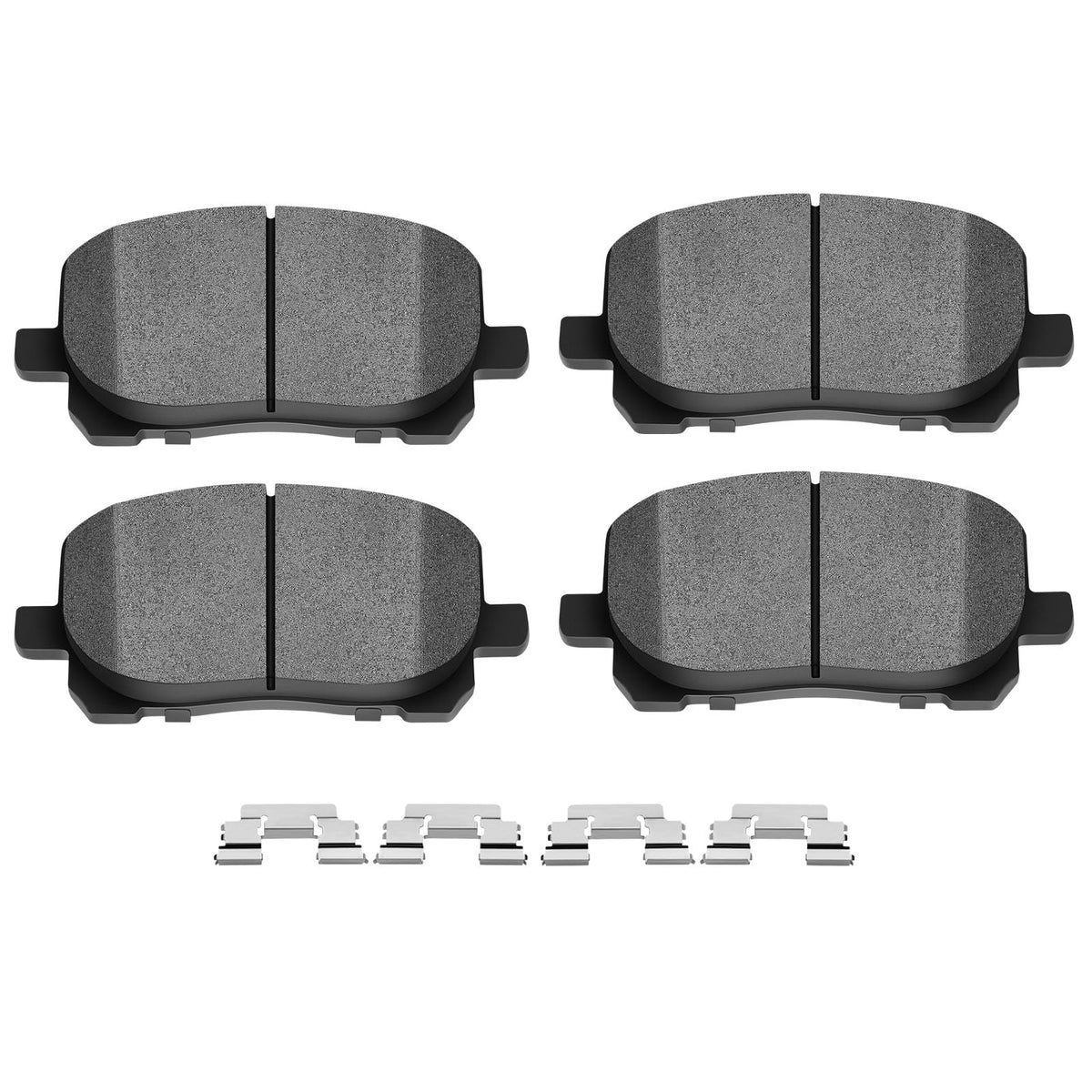 SCITOO front brake pads kit packaging showing included four pads and label with fitment