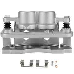 SCITOO front left caliper packaging showing product and benefit of ready fit