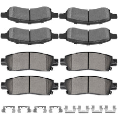 SCITOO front packaging showing 8-piece kit and fitment for GMC Acadia, clearer replacement