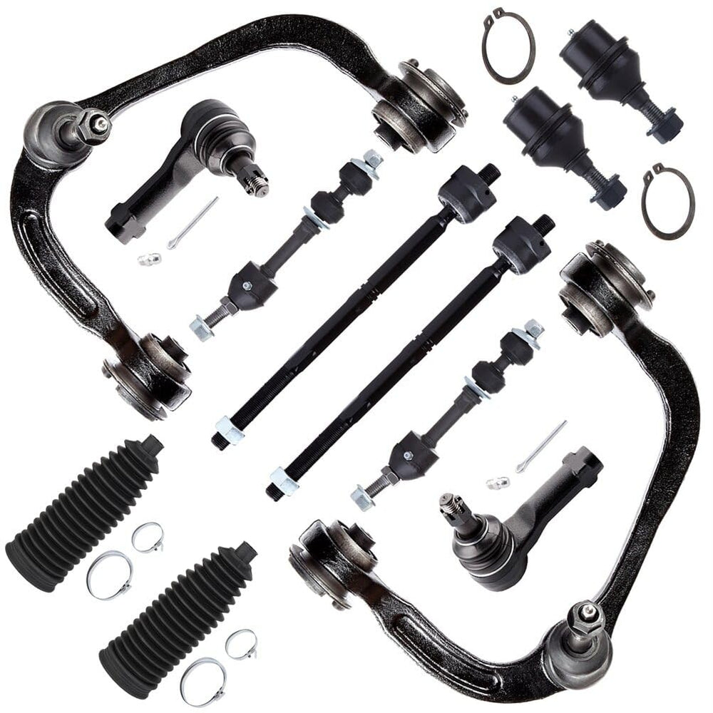 SCITOO front packaging kit neatly arranged showing included parts and fitment