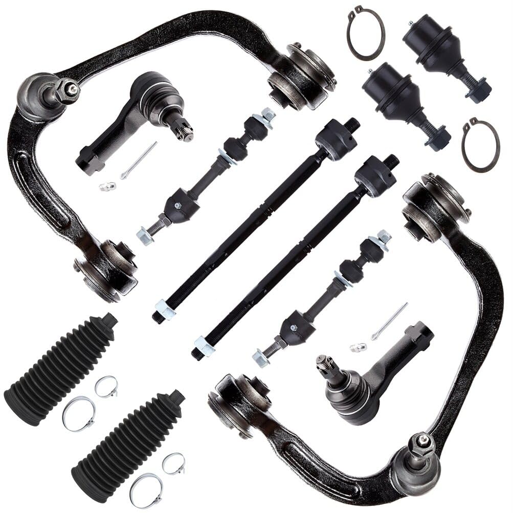 SCITOO front packaging kit neatly arranged showing included parts and fitment
