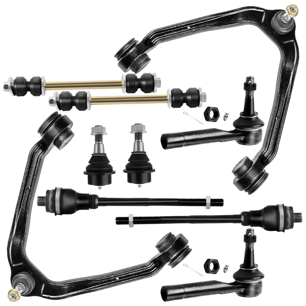 SCITOO front suspension kit packaging showing all included parts and fitment details