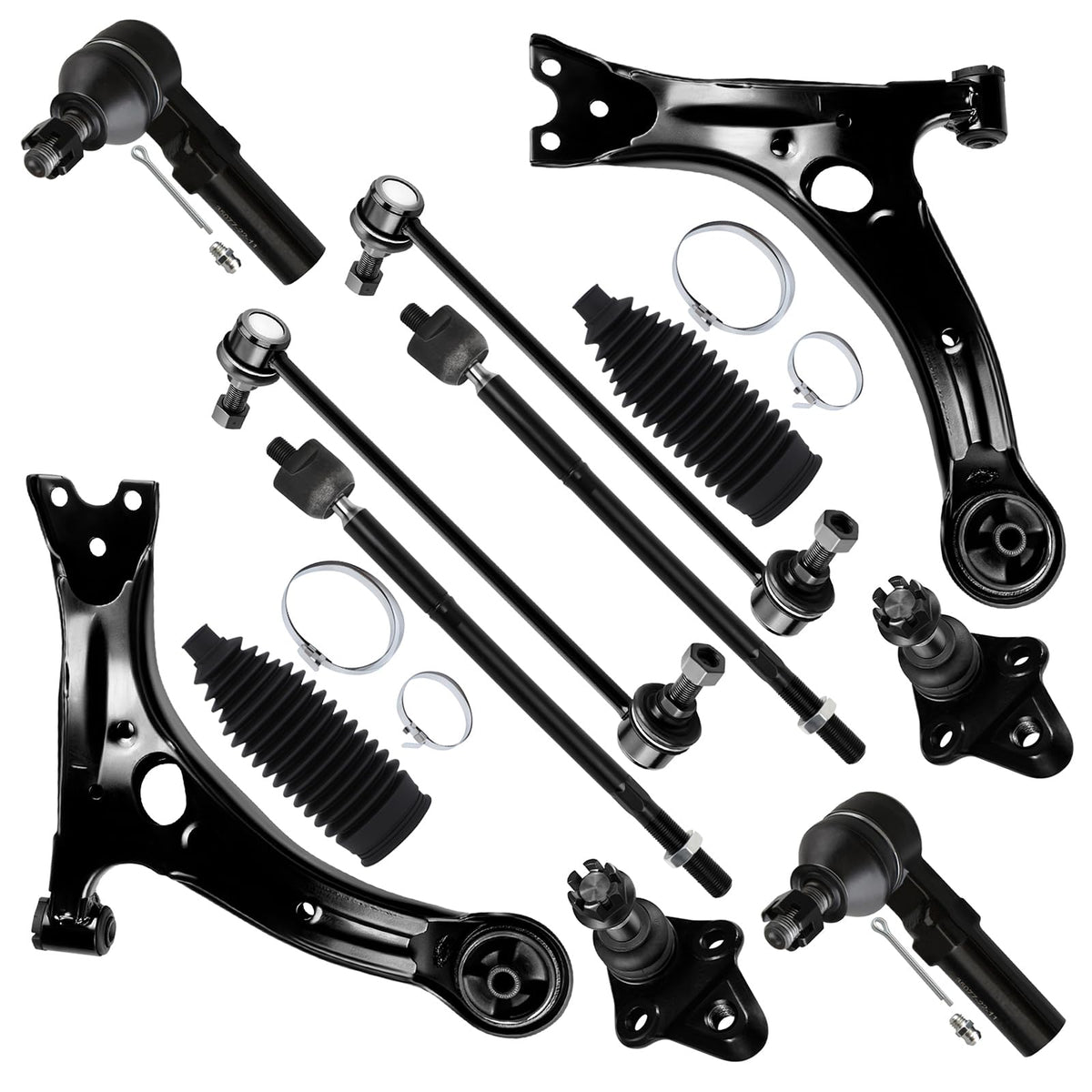 SCITOO front suspension kit packaging showing full 12-piece set for easy swap