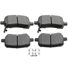 SCITOO front view of four pads showing fit and ready-to-install benefit