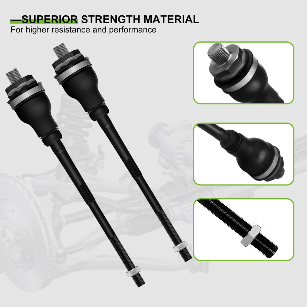 SCITOO inner tie rod threaded end showing fitment accuracy and simple installation