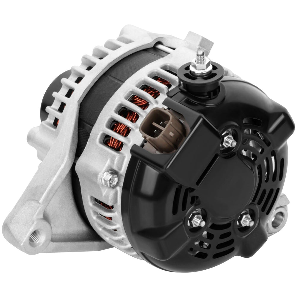 SCITOO alternator in garage being fitted by technician showing straightforward install benefit
