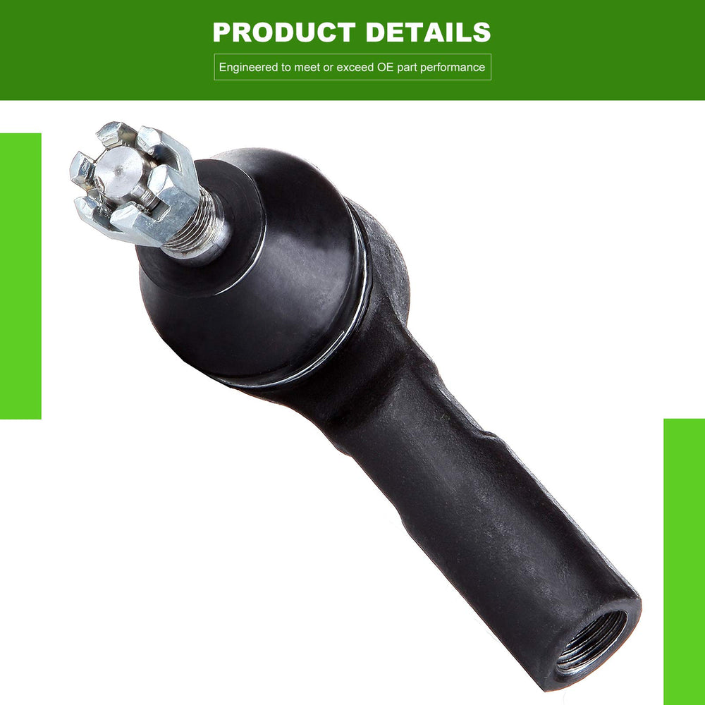SCITOO outer tie rod end close-up highlighting durable joint and improved steering feel