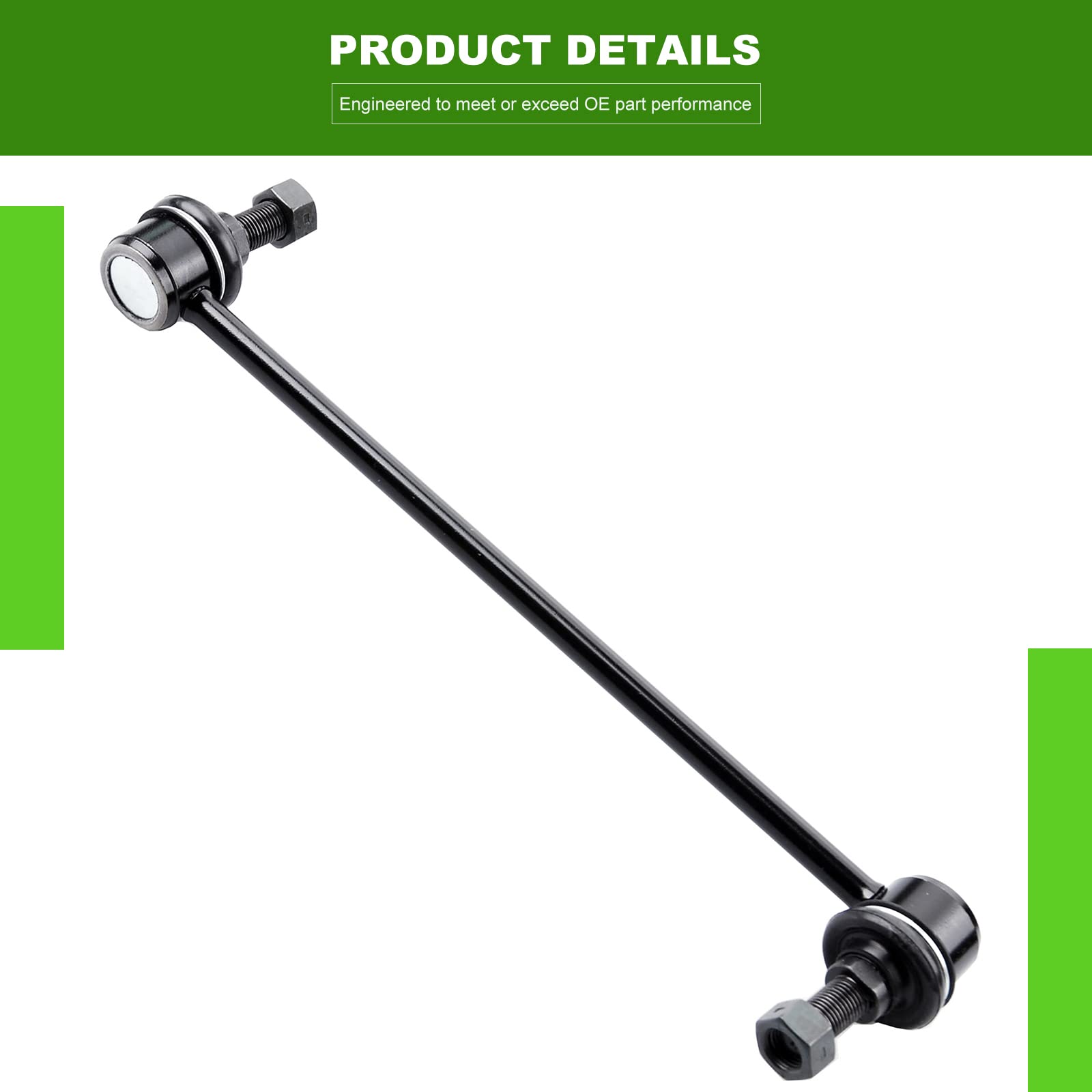 SCITOO outer tie rod ends side-by-side demonstrating matched fit for precise steering