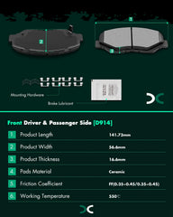 SCITOO pad backing plate detail showing OE-style fit and easy installation