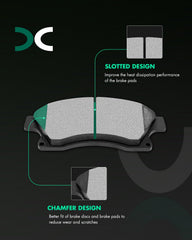 SCITOO ceramic pad surface close-up showing texture for consistent braking