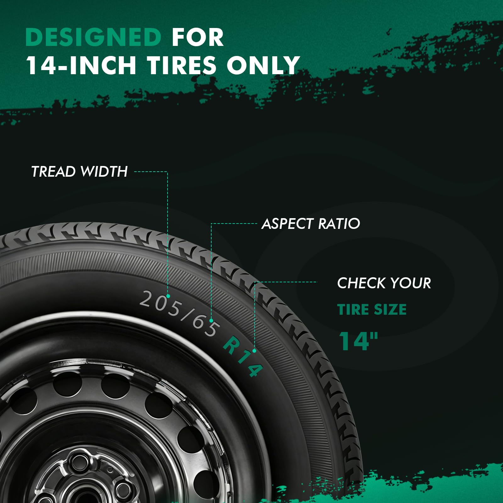 SCITOO side profile hubcap highlighting depth and secure lip fit for stability