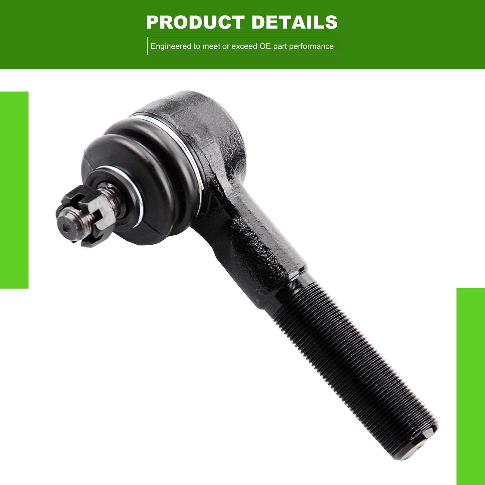 SCITOO tie rod ends and adjusting sleeves laid out for easier identification and faster swap