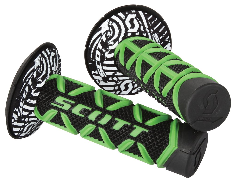 SCOTT front view showing grip design and color, improves control
