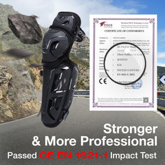 Scoyco side profile highlighting ergonomic bend and natural motion