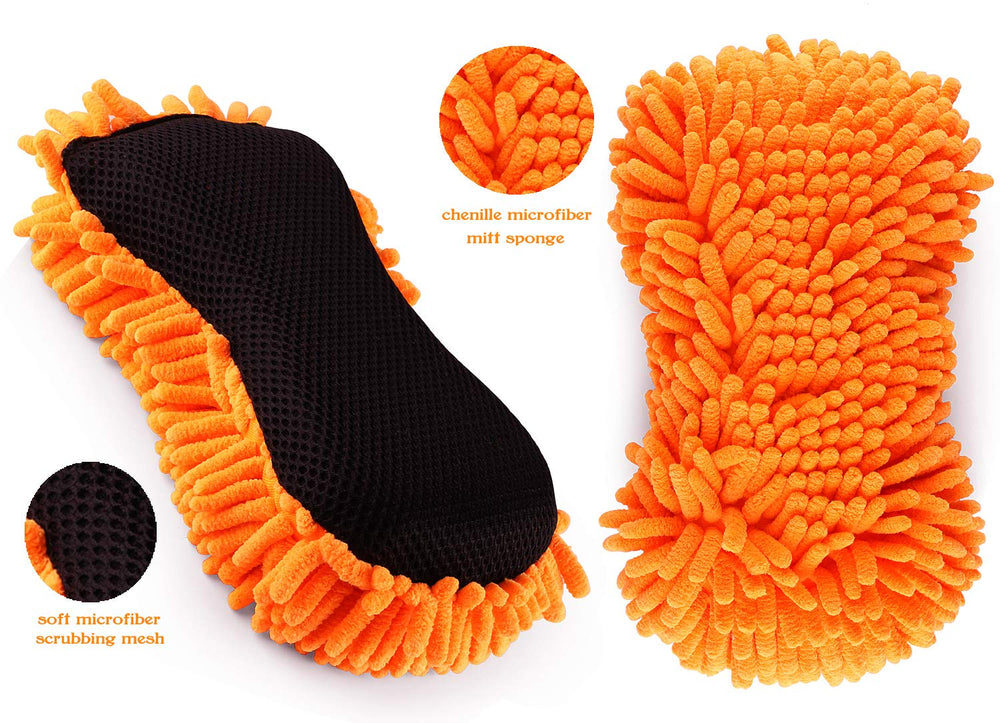 SCRUBIT mesh side closeup highlighting durable polyester mesh for safe scrubbing