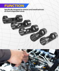 SCUARI socket cutout detail showing clearance for hex wrench and easier torqueing
