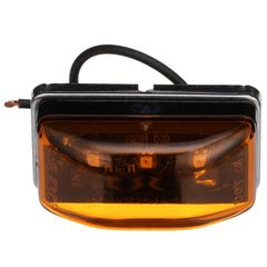 SEACHOICE front view of amber mini clearance light showing compact visibility benefit