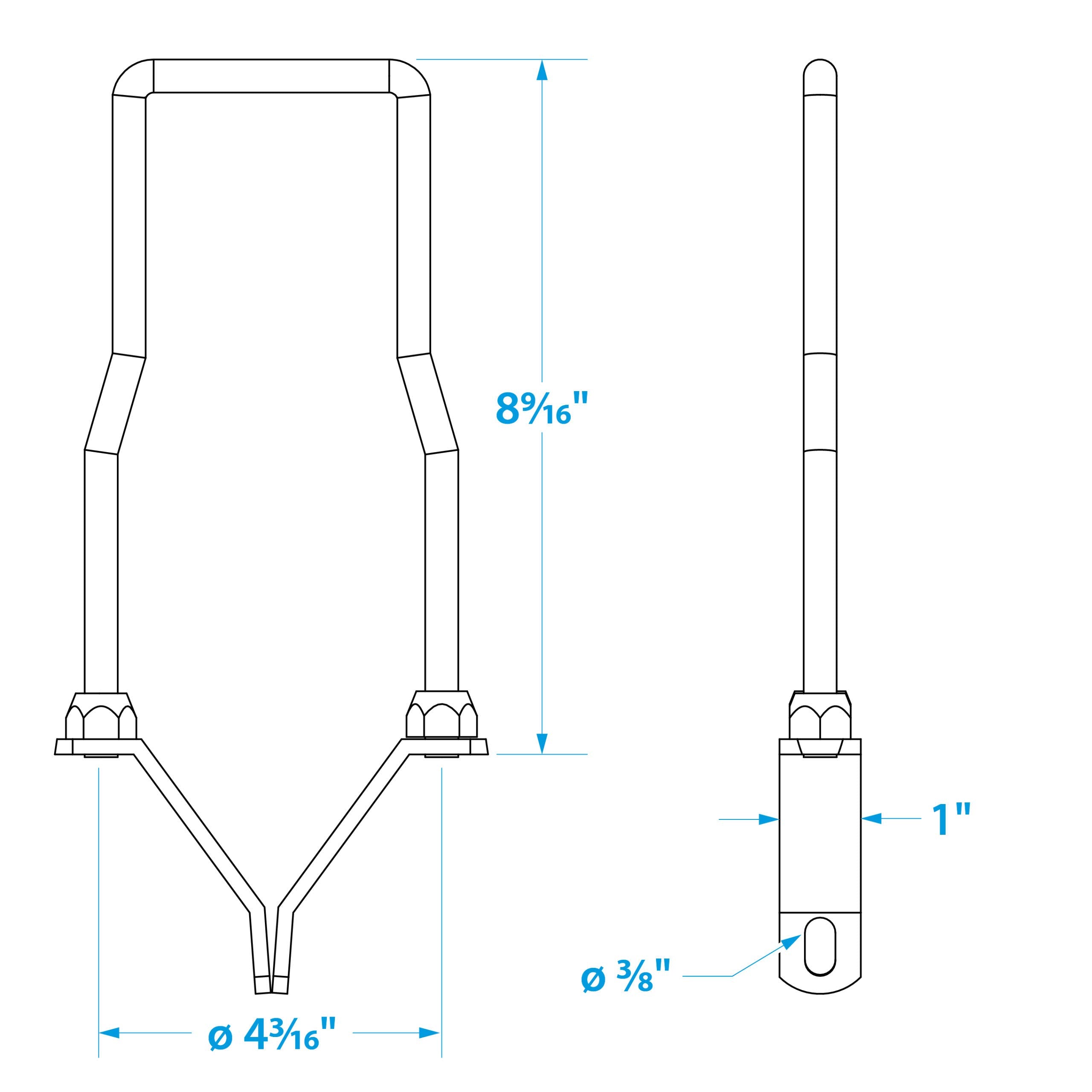 SEACHOICE label and part number 50-53851 for quick identification and ordering