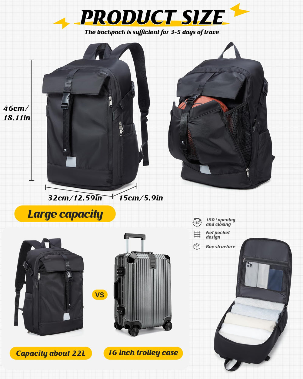 SEAFEW backpack adjustable shoulder strap detail providing comfortable fit