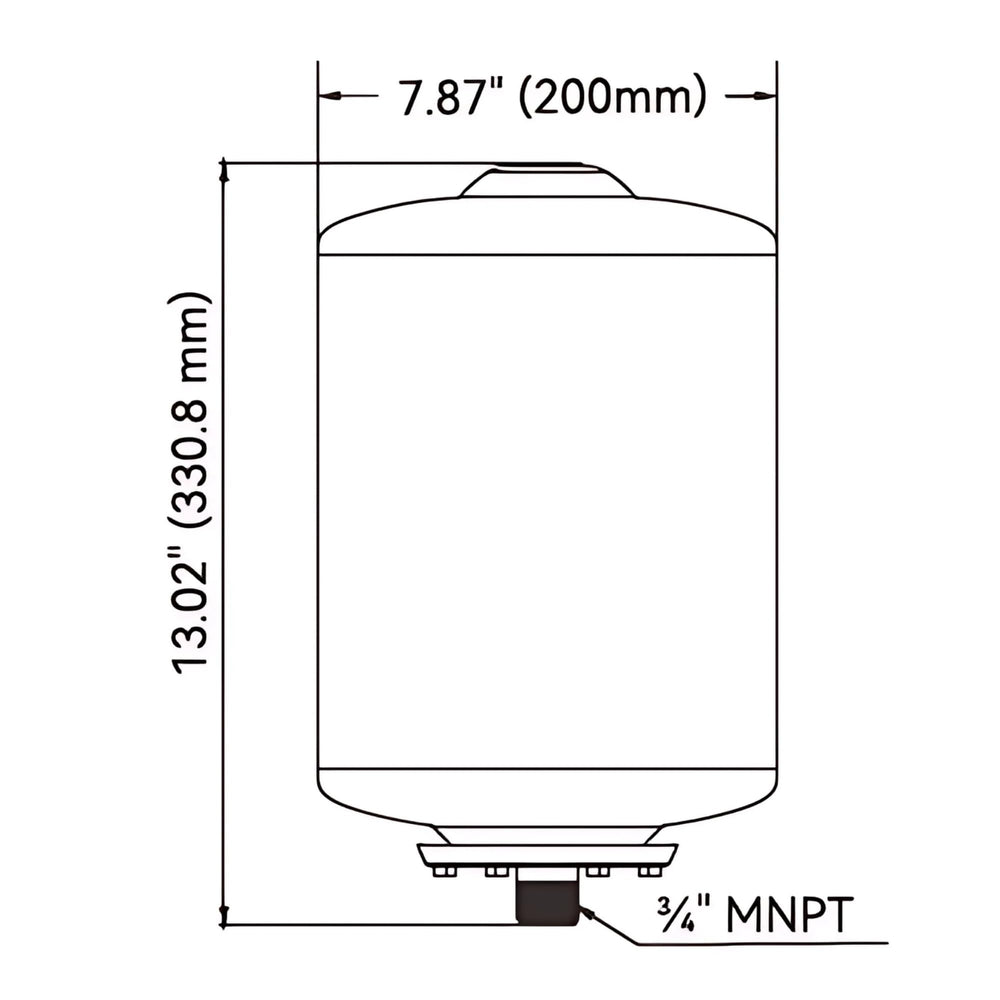 SEAFLO pressure rating label showing 87 PSI and model for correct specification matching