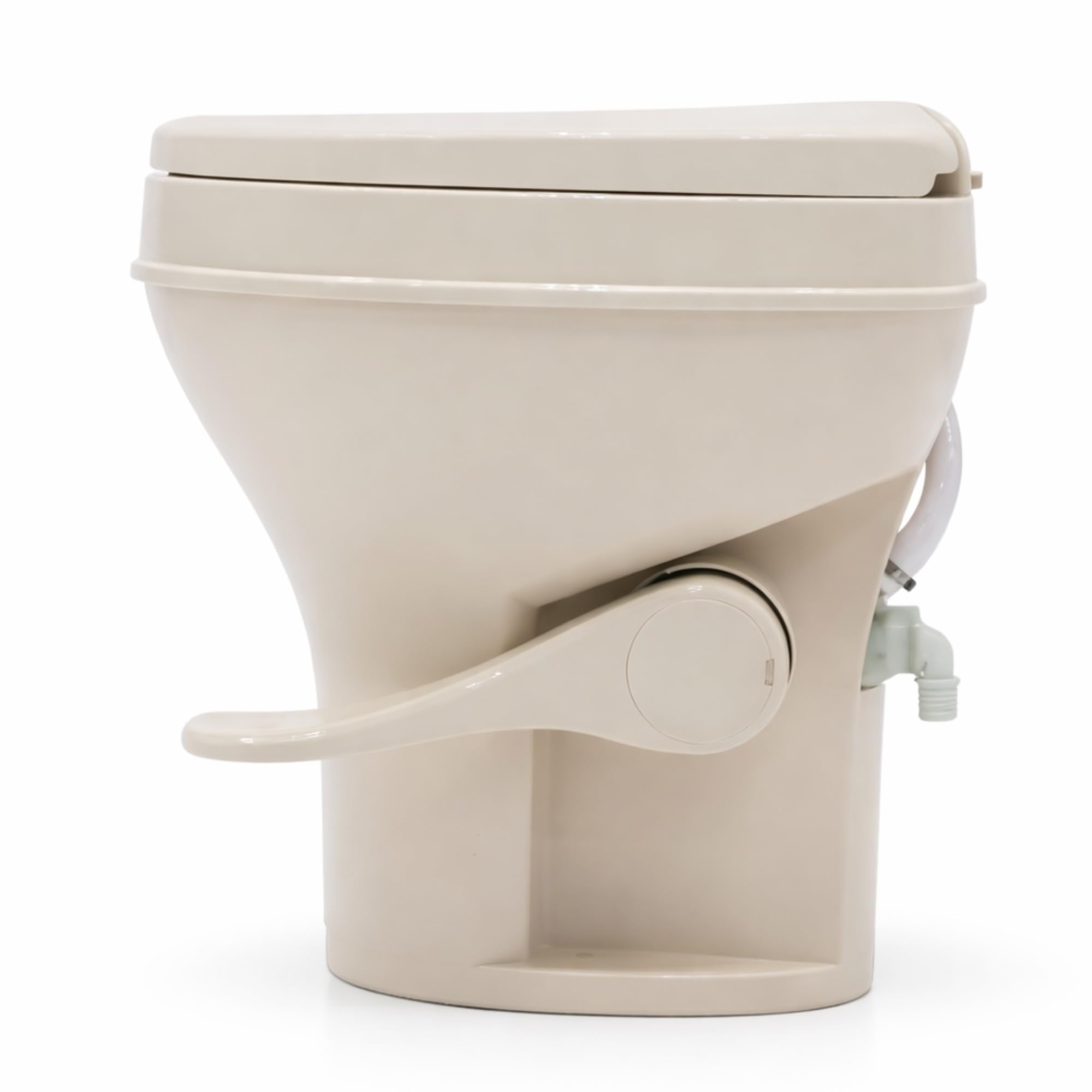 SEAFLO close-up of soft-close seat hinge showing quiet operation and reduced wear
