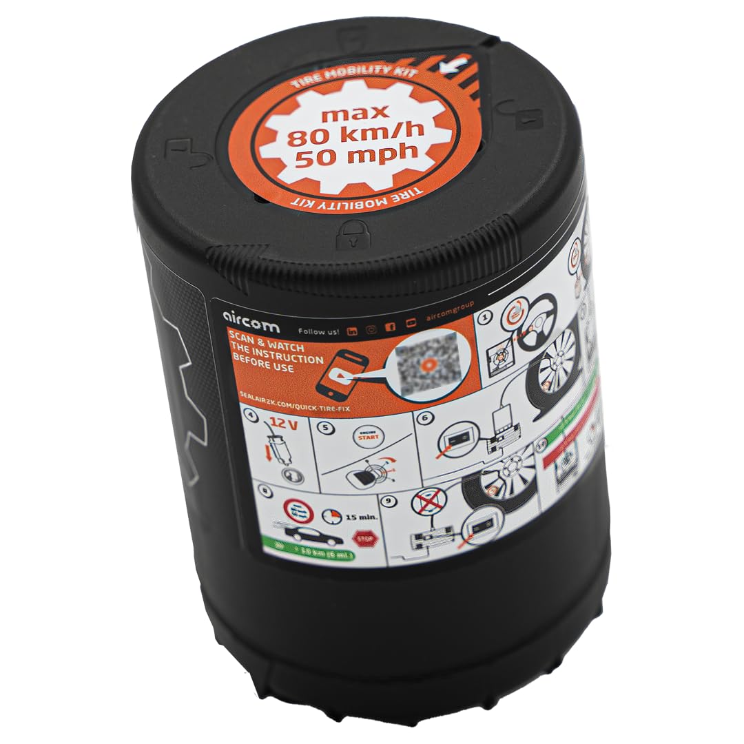 SealAir2k used roadside restoring mobility after puncture