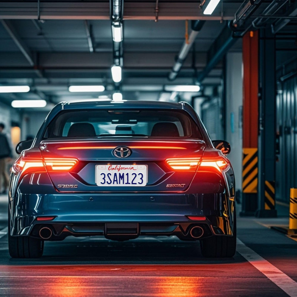 SEALIGHT in-vehicle night scene showing improved rear illumination for safety