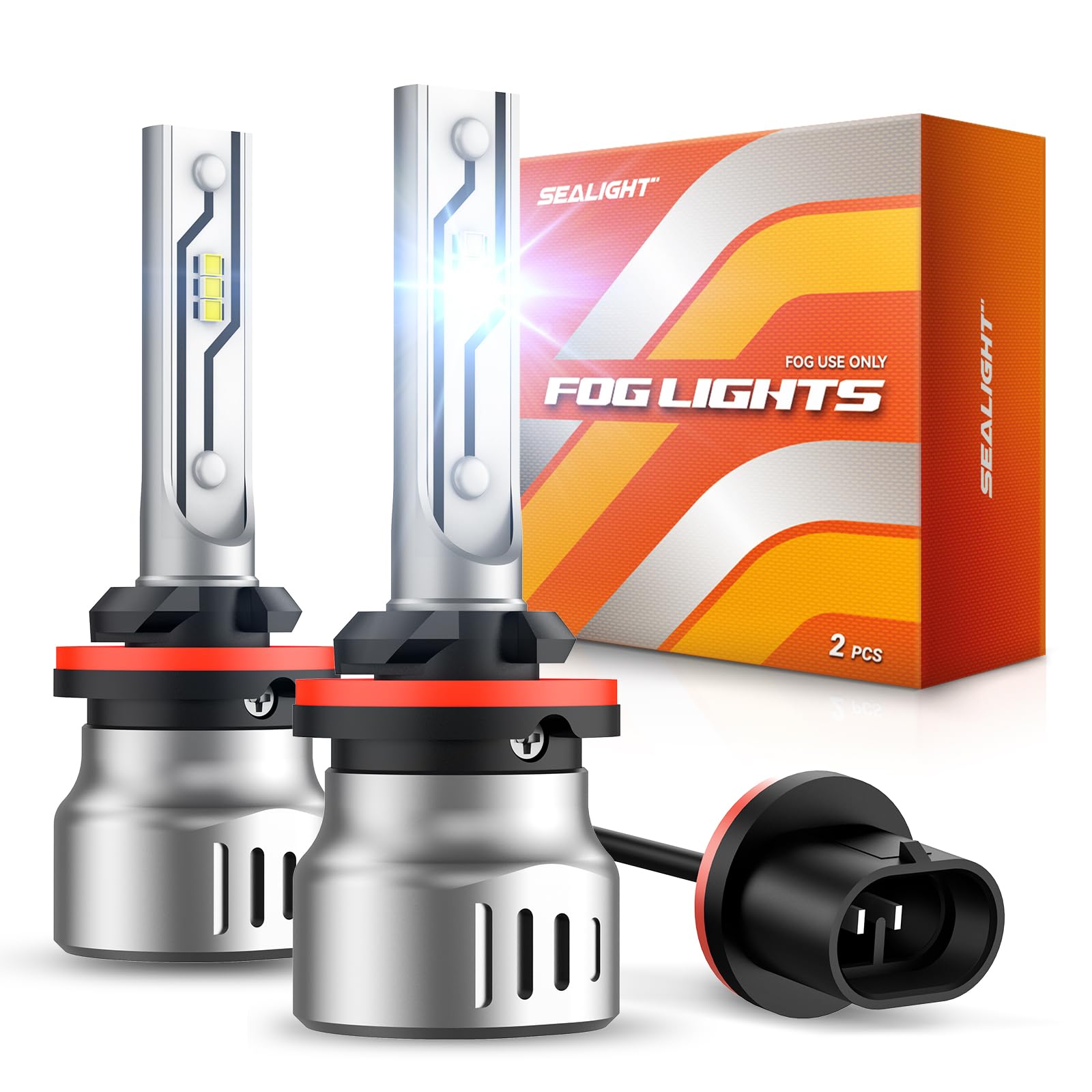SEALIGHT 880 front view of pair showing compact design and bright upgrade benefit