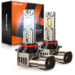 SEALIGHT 9005 front view showing bright LED face and even beam