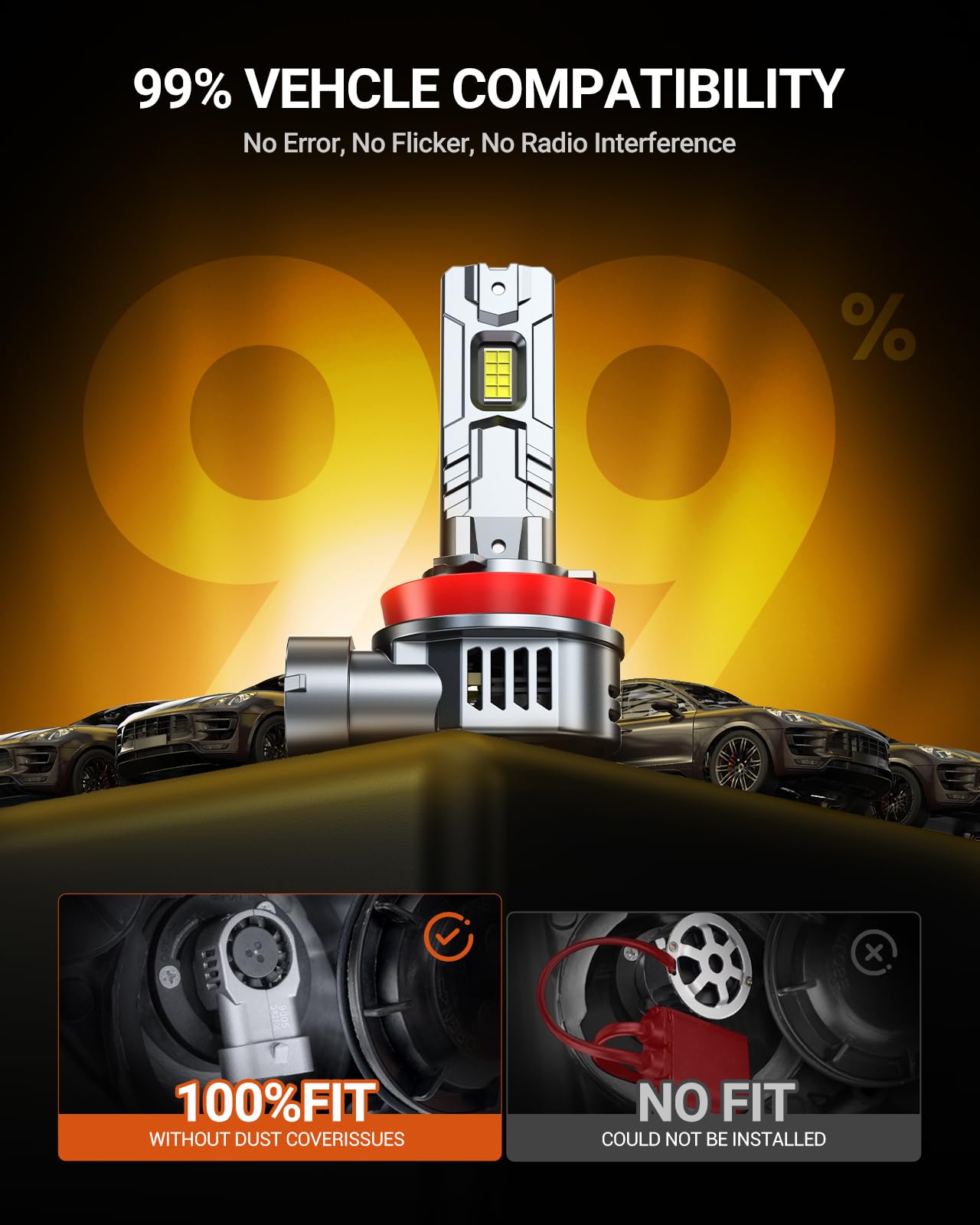 SEALIGHT cooling fan detail ensuring quiet long-term performance