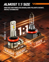 SEALIGHT cooling fan and heat tube detail for reliable thermal control