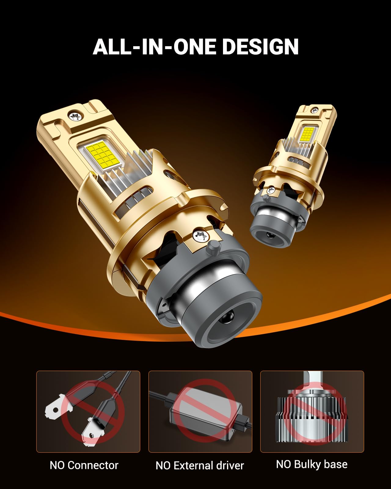 SEALIGHT D4S packaging and contents showing ready-to-install benefit