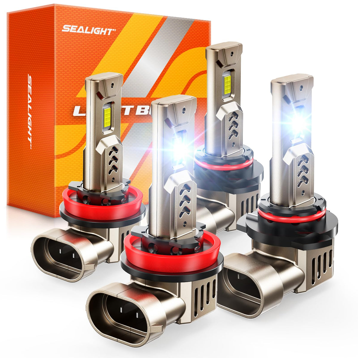 SEALIGHT front packaging showing bulb benefits and compatibility