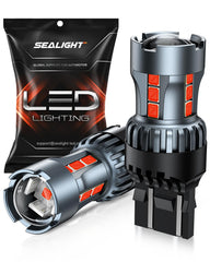 SEALIGHT front view T20 bulb showing compact plug-and-play design and easy fit