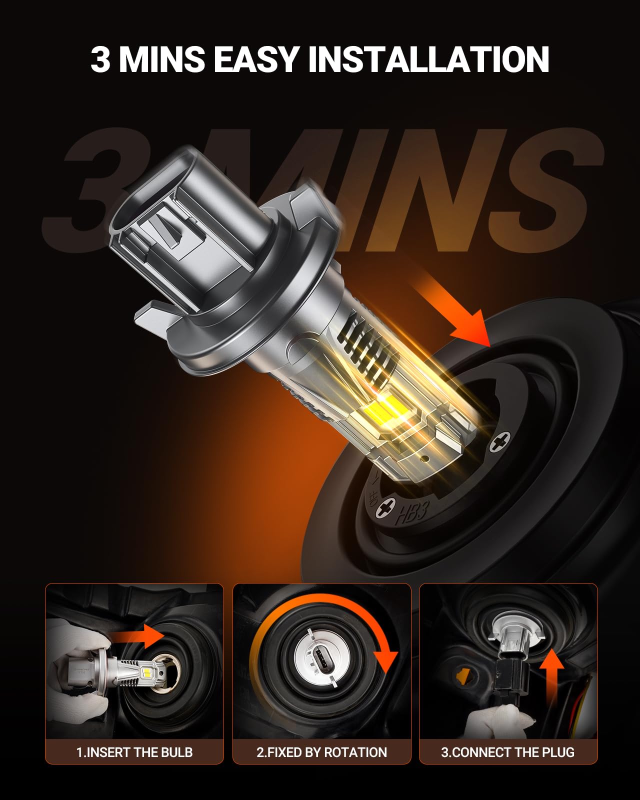 SEALIGHT on-road lifestyle shot showing consistent beam pattern and improved visibility