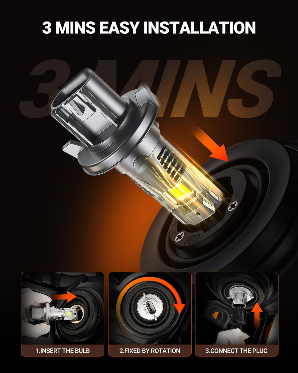 SEALIGHT on-road lifestyle shot showing consistent beam pattern and improved visibility