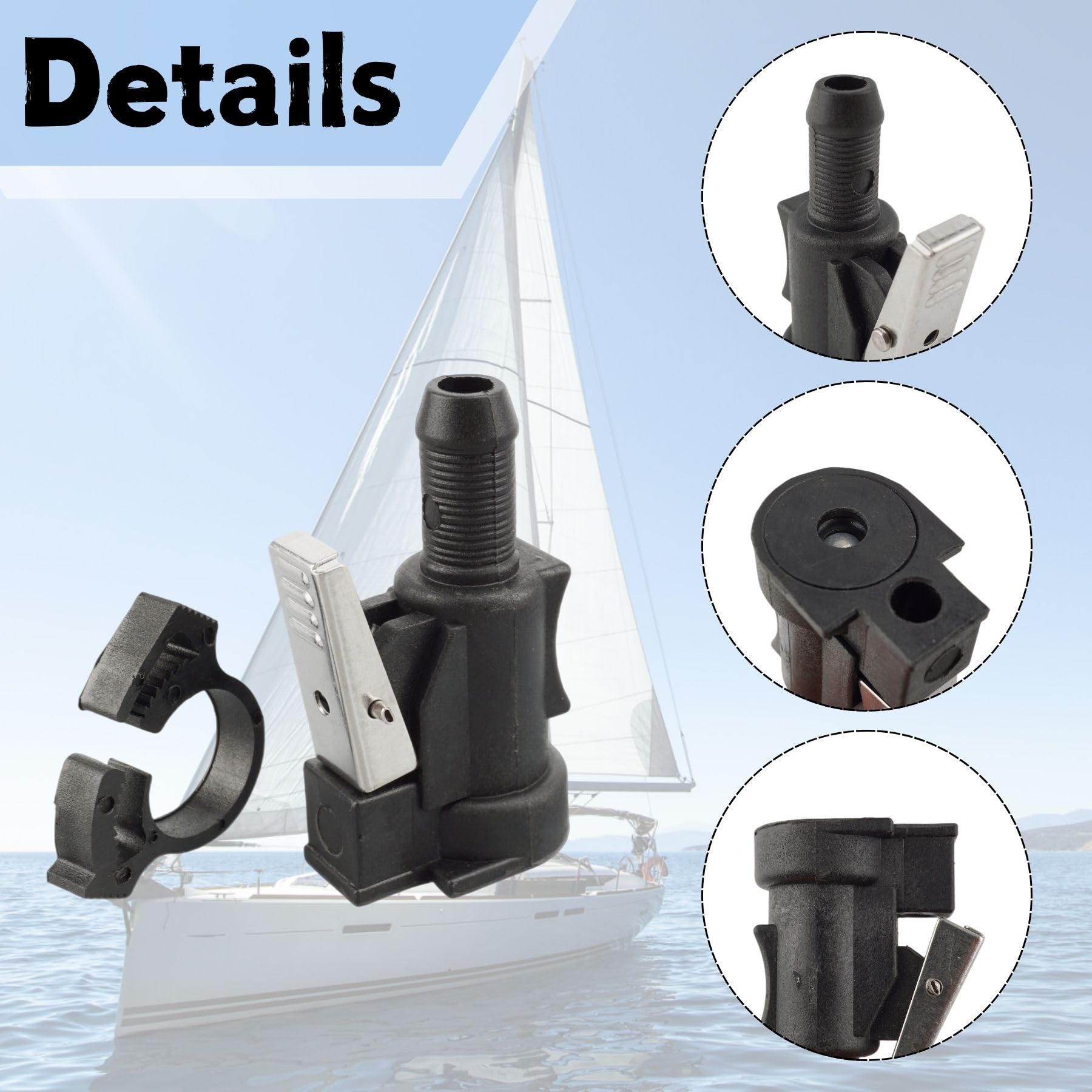 SeaSierra close-up of connector materials highlighting durable construction benefit