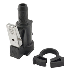 SeaSierra front view of fuel connector showing shape and inlet for easy replacement