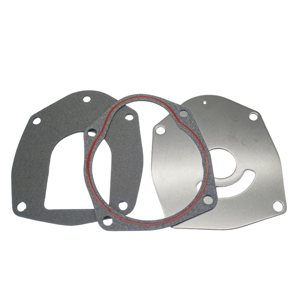 SeaSierra water pump kit next to ruler showing compact size for easy fitment