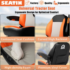 SEATIN close-up of high-density foam texture for long-lasting comfort