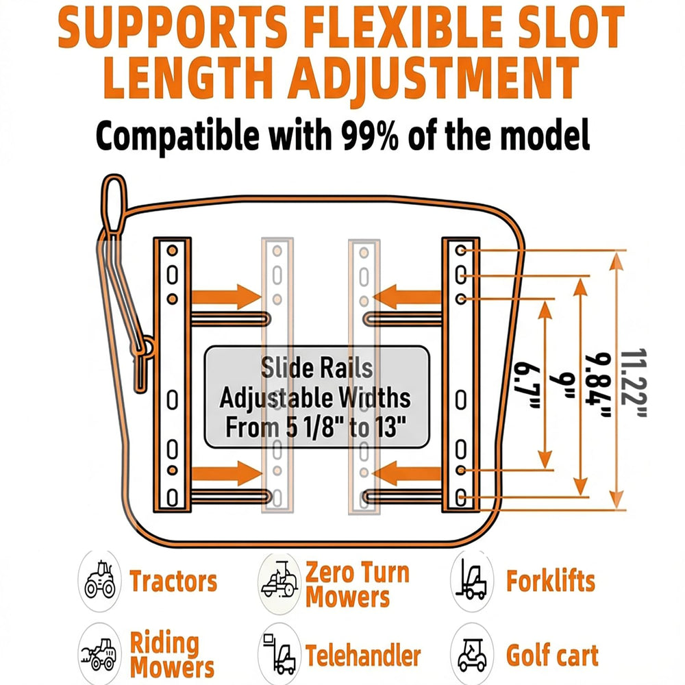 SEATIN installed on tractor demonstrating practical fitment and usage