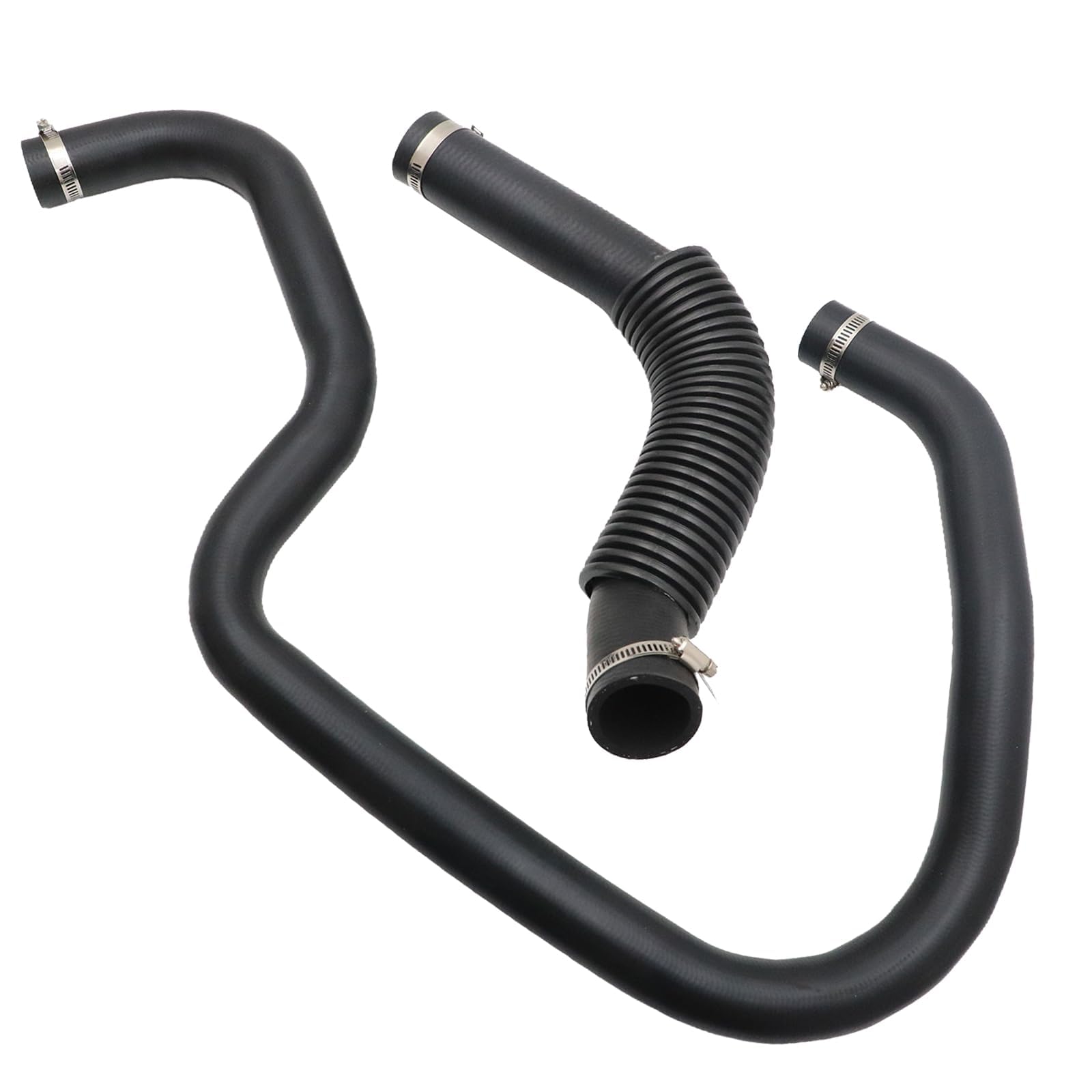 SecosAutoparts front packaging showing upper and lower hoses, highlighting fit reliability