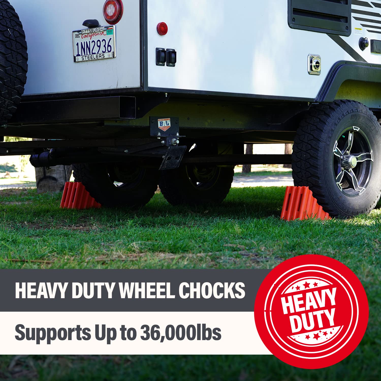 SECURITYMAN close-up of chock surface and 20 holes showing traction and durability