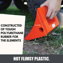 SECURITYMAN molded handle detail for easy placement and removal