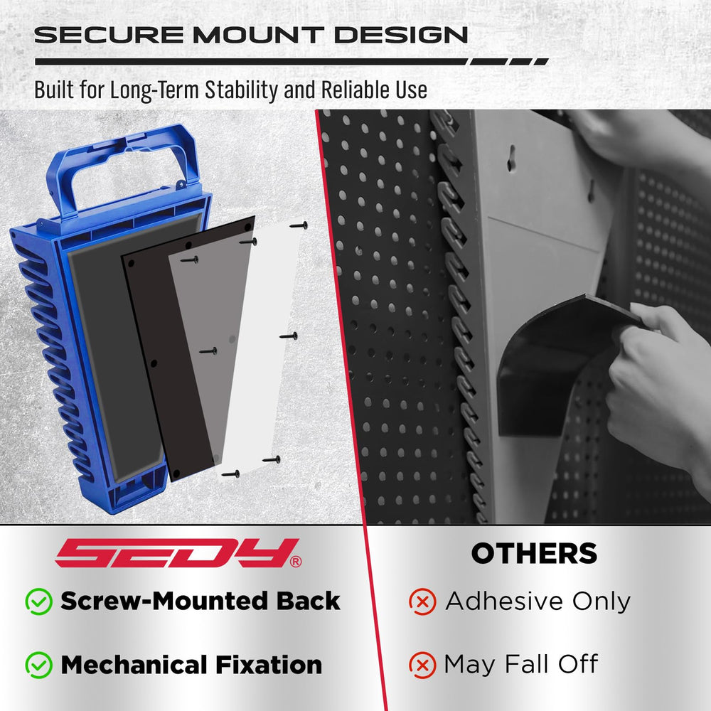 SEDY installed in toolbox drawer preventing tool movement while opening