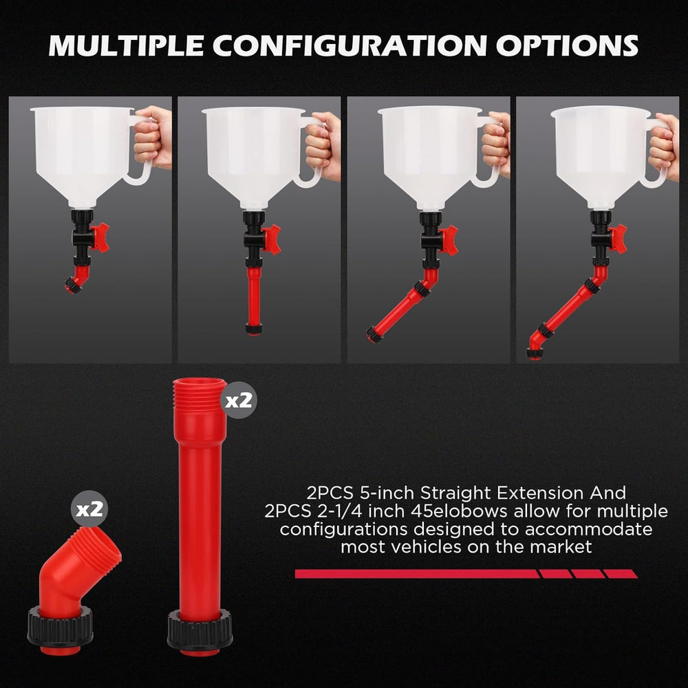 SEDY multiple adapters and filler caps offering broad compatibility