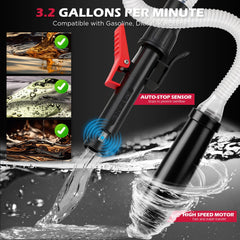 SEDY nozzle and control panel with LED for easy operation and safety